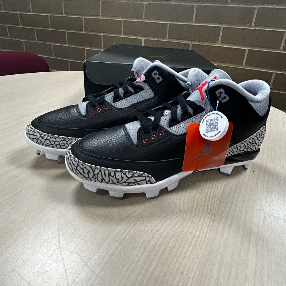 Jordan Cement 3 Baseball Cleats